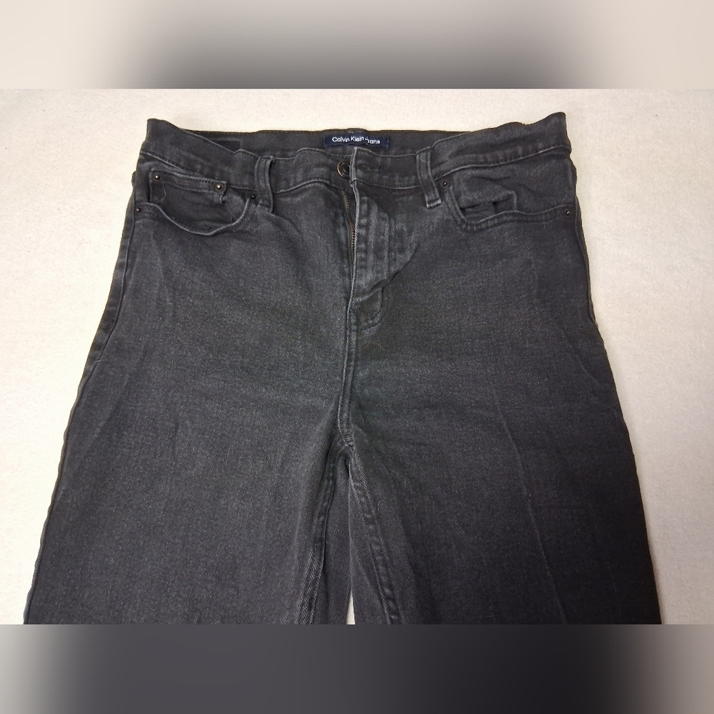 Calvin Klein Women's Black Bootcut Jeans - Picture 9 of 10